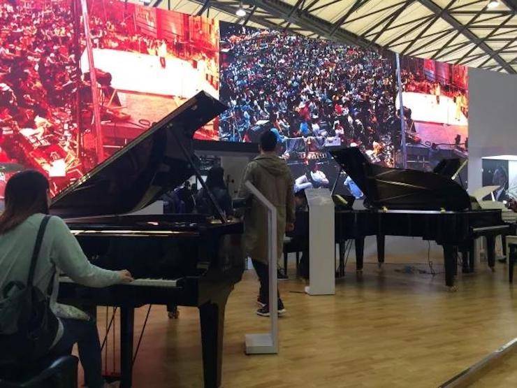 聚焦乐展|2017中国（上海）国际乐器展览会圆满落幕，佰利乐钢琴大放异彩