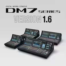 佰利乐 DM7 系列数字调音台新固件和PY64-D Dante 接口卡登场